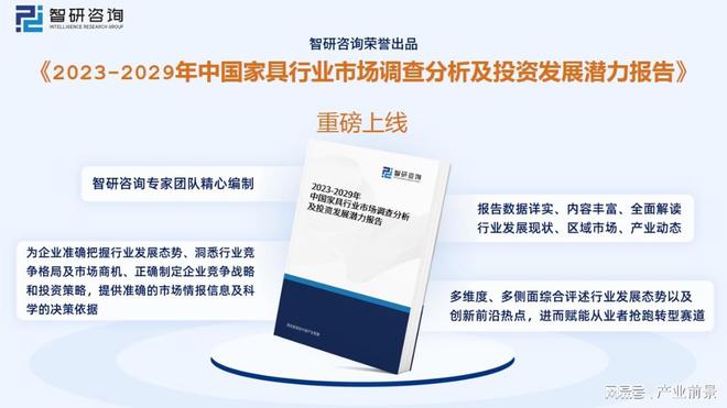 一文读懂2023年家具行业现状及前景：浩瀚体育平台政策推动家具行业升级发展(图5)